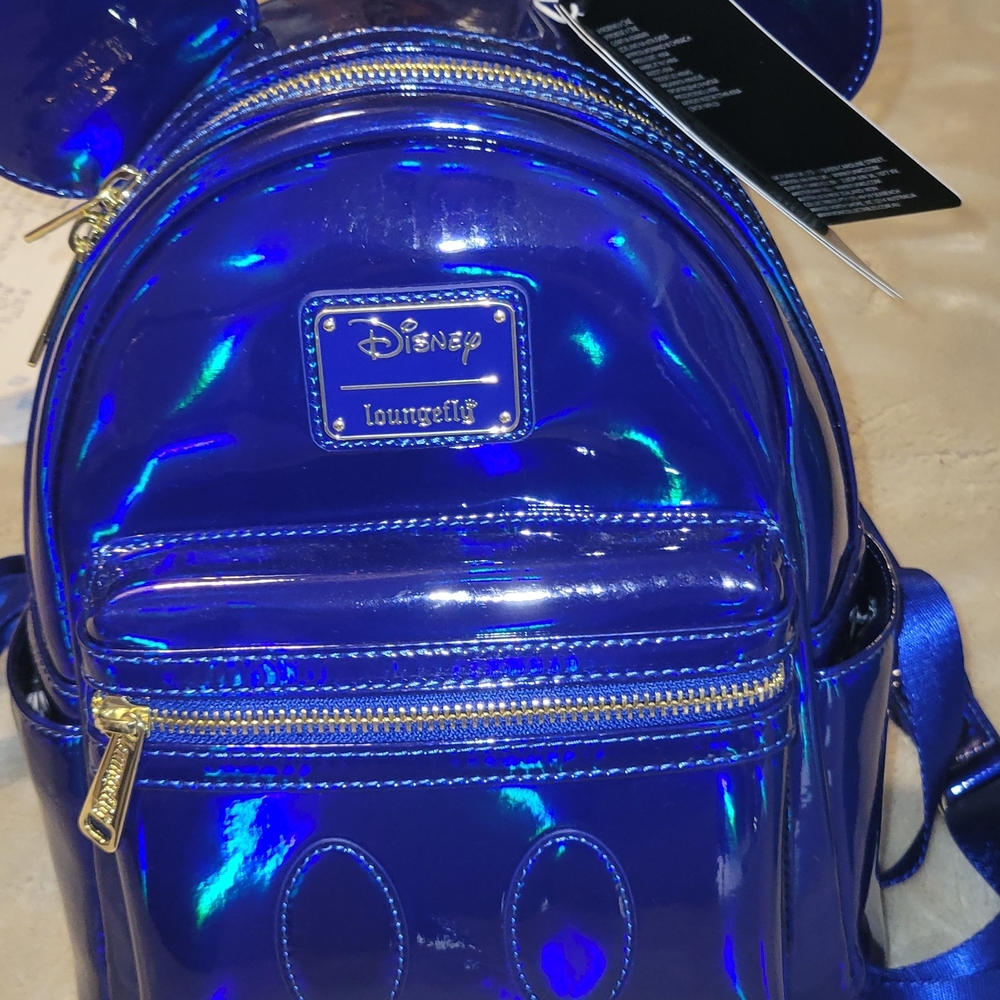 Loungefly Blue Disney Backpack